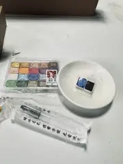 Pearlescent Watercolor Set Art Pearlescent Painting Kit Palette 22 Colors