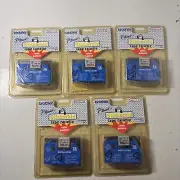 Brother P-touch Sticker kid Tape Cassette Christmas Old Stock