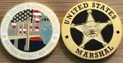 US Marshals Service - SDofNY Statue of Liberty SecondGEN G 1.75in challenge coin
