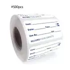 Removable Fridge Freezers Labels Roll of Labels