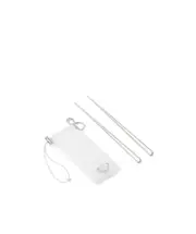 Tableware with logo bag One size White