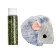 Lexi & Me Cat Plush Toy Mouse with Catnip