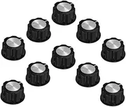 SHOWERORO 10pcs Control Knobs for Electric Guitars and Basses Precision Volume Tone Stylish Design for Enhanced Instrument Compatibility