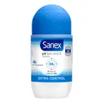 Roll-on deodorant Sanex Ph Balance Dermo Extra Control from 50 ml