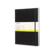 Moleskine Black Office/Student Journal Pad XL Classic Plain Hard Cover Notebook