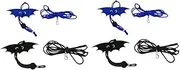 BESPORTBLE 4pcs Lizard Leash with Wing Design Small Animal Rope for Outdoor Use Black s for Reptile Walks and Adventures