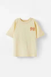 [Cotton On Kids] Cotton On Kids - Jonny Short Sleeve Graphic Print Tee - Lemon squash/aths dept 98 3 LEMON SQUASH/ATHS DEPT 98