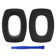 Silicone Gel Ear Cushions Earpads for Leight Headsets Earmuffs Noise Isolated