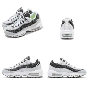 【NIKE 耐吉】休閒鞋 W Air Max 95 SE 女鞋 復古 氣墊 球鞋 穿搭 白 黑(CV8830-400)