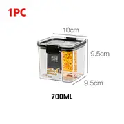 700/1300/1800ML Food Storage Container Plastic Kitchen Refrigerator Storage 700ml