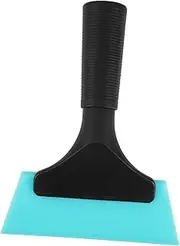 TIDTALEO Small Squeegee for Car Windows Soft Rubber Blade Anti-Slip Handle Window Wiper Scraper Cleaner Windshield Glass Mirror Shower