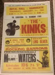 The Kinks Rocking Barrons Melanie Waters Poster 11 x 17 (13)