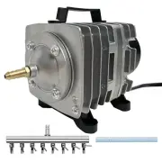 Commercial Air Pump 1250 GPH 8 Outlet 46W 70L/min for Aquarium and Hydroponic...