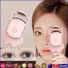 Women Eyelash Makeup Tools Safe Eyelash Perm Clip Eye Beauty Tool (Pink)