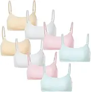 [SIAEYINFY] Girls Training Bra - Crop Cami Training Bras for Girls with Adjustable Straps