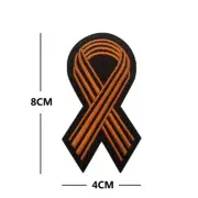 DIY Patch for Clothing St George Ribbon Badge with Nylon and Polyester Material
