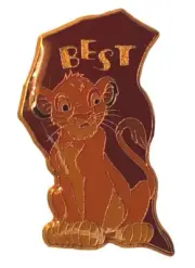 Lion King Disney Pinback Pin Simba
