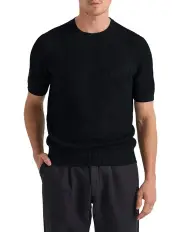 [MJ Bale] Arlo Knit Tee in Black