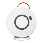 Automatic 360° Rotatable Bubble Machine Rechargeable Portable Bubble Maker Toy for Boys Girls