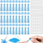 Acne Needle Tool, 100Pcs Sterile Needles for Pimples & 108 Dots Acne Stickers | Blemish & Blackhead Removal Tools