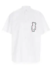 [Comme Des GarçOns Shirt] Comme Des GarçOns Shirt-Camicia Comme Des GarçOns Shirt X Be@Rbrick Camicie Bianco-Uomo S White