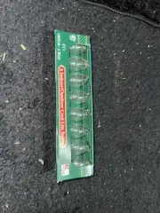 Vintage 8 Pack Indoor/Outdoor C7 1/2 Kmart Clear Christmas Lights New AA85