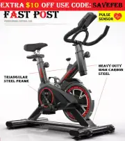 Fitness Spin Bike Exercise Home Gym Workout Flywheel Commercial Cycling Indoor