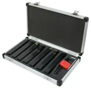 5/8" Shank 7 Pc Indexable Carbide Turning Lathe Tool Set SCLCL SDJCR SWGCR SDNCN