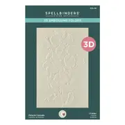 Spellbinders Petunia Cascade 3D Embossing Folder from the Summer Solstice Garden Collection by Susan Tierney-Cockburn