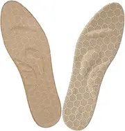 Anneome 1 Pair Breathable Massaging Insoles for Sports and Daily Use Comfortable Arch Support and Sweat Absorption Lightweight and Cuttable Shoe Inserts for Men and Women Gel Cushioning
