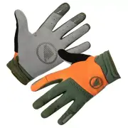 Winter Gloves Singletrack Windprood Green/Yellow/Black Endura Cycling