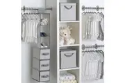 Delta Children 48 Piece Nursery Storage Set Cool Grey