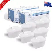 6 pack Pure Water Filter for Brita Maxtra/Mavea, Marella, Aluna/Navelia
