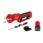 Milwaukee Pruner Shears 12V Cordless Single-sided Brushless w/ 2.5 Ah Battery