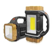 2-Pack Solar Flashlights High Lumens Rechargeable Outdoor Waterproof Spotligh...
