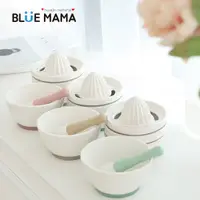 在飛比找蝦皮購物優惠-【韓國BlueMama】精質陶瓷幼兒副食品研磨器五件組《三色