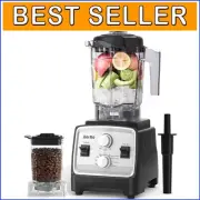 BPA-Free Countertop Blender with 68Oz Jar - 2-in-1 Grinder for Easy Blending