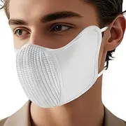 Half Face Cover - UV Face Cover,Reusable Breathable Anti-Fog Ice Silk Shield for Cycling Travel Outdoor Exercise Running