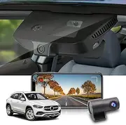 Fitcamx 4K Front and Rear 1080P Dash Cam Suitable for Mercedes-Benz GLA250 GLA-Class 2015-2023 H247 X156 (HD2-5828), OEM Look, Dual HD Video, APP Control WiFi, 2 Way Loop Recording G-Sensor,128GB Card