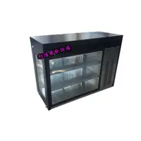 在飛比找蝦皮購物優惠-《利通餐飲設備》ＬＥＤ管冷型 桌上型方形展示櫃 冷藏展示櫃 