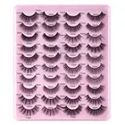 Volume Long Thick Lashes False Eyelashes Wispy Fake Eyelashes Mink Lashes