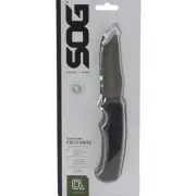 SOG Fixed Blade Field Knife Black Handle Nylon Sheath