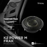 在飛比找樂天市場購物網優惠-M5r FOCAL【TWEETER FRAK】1” 高音單體