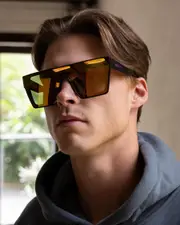 [Lucid] Lucid Men's Riviera Sunglasses in Pink One Size Pink