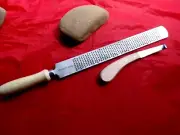 19" Farriers Double Sided Horse Hoof Rasp & File + Japanese Steel Hoof Knife