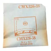 Germanow-Simon Mach (GS) CMX326-38 Watch Crystal 21.6x18.1 NOS Part Flexo Elgin