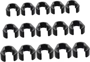 Kisangel 15pcs Microphone Cable Clips for Mic Stand Durable Cord Holders for Home Classroom Stage and Concert Use Sturdy and Practical Mic Accessories
