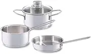 [Fissler] (Fisler) Kitchen Supplies/Dishes Frying pan Set, Clear