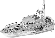 2024 1: 100 3D Metal Kits Lifeboat Model Ship Model Simulation Fighter Ship Military Science Exhibition (Unassembled Kit) Model