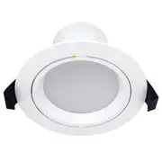 Eglo Roystar 9W LED Tri Colour Recessed Gimble Downlight